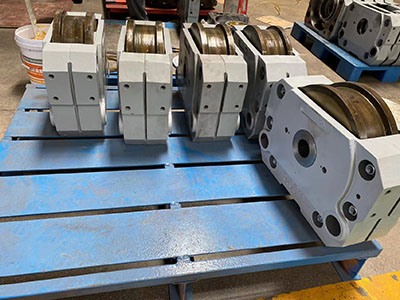 Demag travelling wheel block produced by Chinese manufacturers