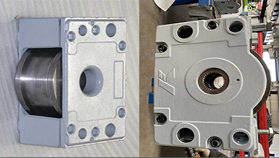 Demag Non-driven VS Driven Wheel Block